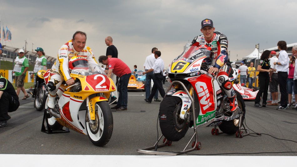 Helmut Bradl, Stefan Bradl, Sachsenring Preevent