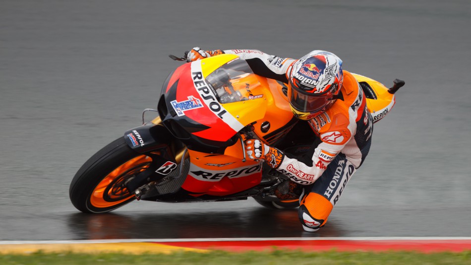 Casey Stoner, Repsol Honda Team, Sachcsenring FP2