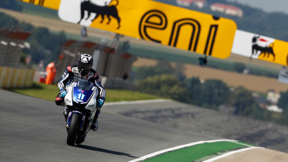Ben SPies, Yamaha FActory Racing, Sachsenring FP1