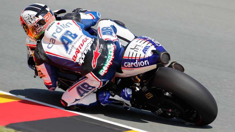 Franco Battaini, Cardion AB Motoracing, Sachsenring FP1