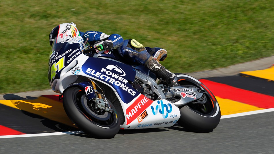 Aleix Espargaro, Power Electronics Aspar, Sachsenring FP1