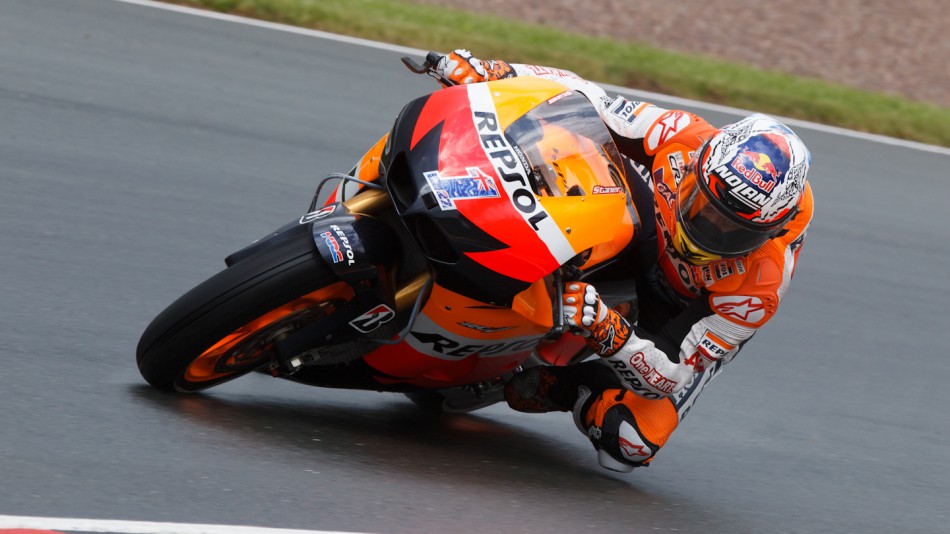 Casey Stoner, Repsol Honda Team, Sachsenring QP