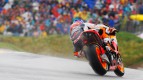 Stoner and Pedrosa shine in wet qualifying session