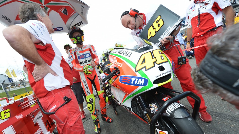 Valentino Rossi, Ducati Team, Sachsenring RAC