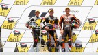 Kallio, Marquez, De Angelis, Marc VDS Racing Team, Team CatalunyaCaixa Repsol, NGM Mobile Forward Racing, Sachsenring RAC