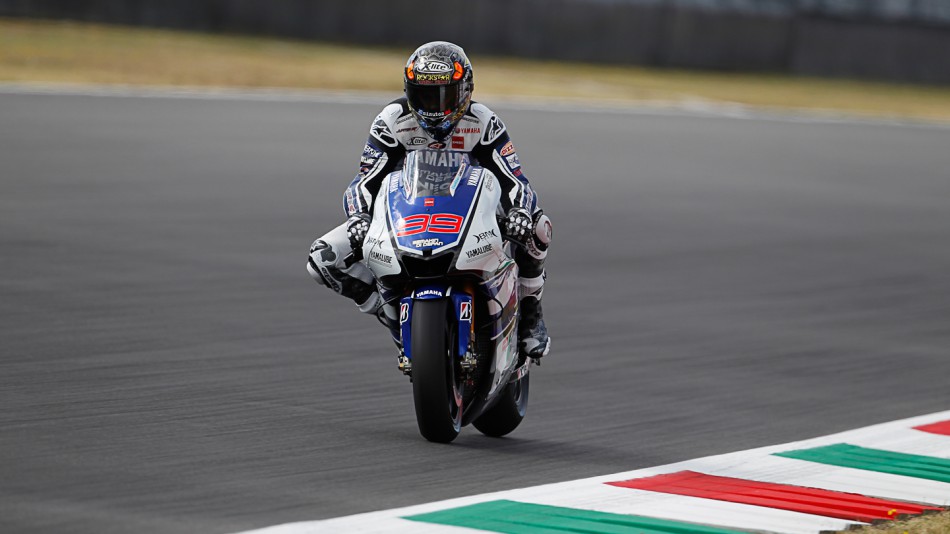Jorge Lorenzo, Yamaha Factory Racing, Mugello FP1