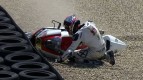 Mugello 2012 - Moto2 -Race - Action - Mike Di Meglio - Crash