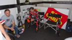 Colin Edwards, NGM Mobile Forward Racing - San Carlo Honda Gresini box -