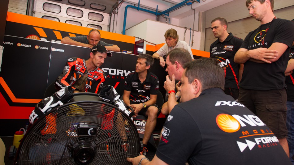 Colin Edwards, NGM Mobile Forward Racing, Mugello Test