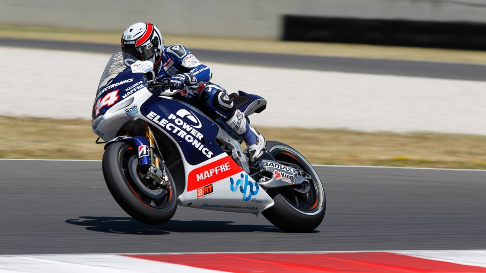 Randy de Puniet, Power Electronics Aspar, Mugello Test