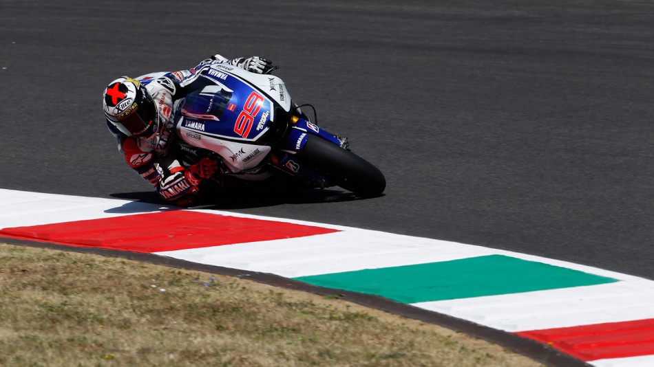 Jorge Lorenzo, Yamaha Factory Racing, Mugello Test