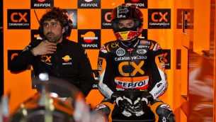 marquez test in portimao circuit