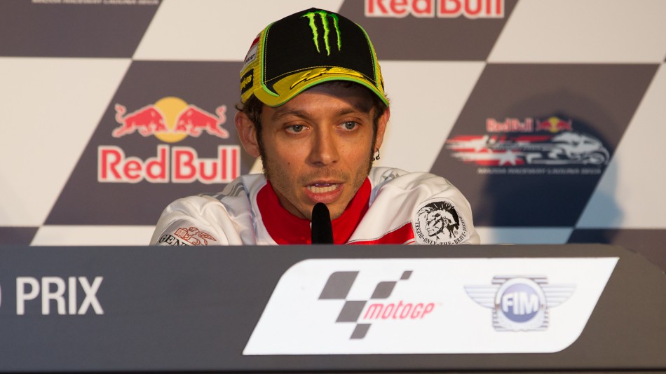 Valentino Rossi, Ducati Team, Red Bull U.S. Grand Prix Press Conference