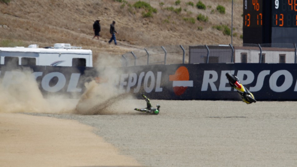 Cal Crutchlow, Monster Yamaha Tech 3, Laguna Seca FP2