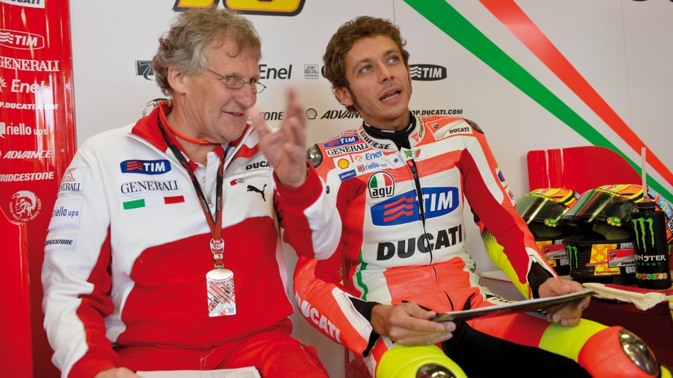Jeremy Bugess, Valentino Rossi, Ducati Team, Laguna Seca FP1