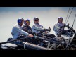 Stefan Bradl on Oracle Team USA’s AC45 with Jimmy Spithill