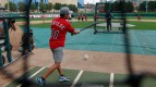 Red Bull Indianapolis Grand Prix Baseball Preevent, Victoria Field, Downtown Indanapolis