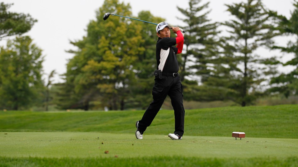 Hiroshi Yamada, Bridgestone Motorsport Departament Manager, Bridgestone Golf Event