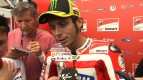 Rossi struggling with hairpin corner exit