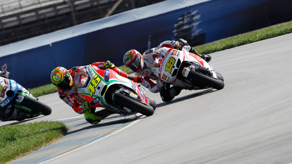 Valentino Rossi, Alvaro Bautista, Ducati Team, San Carlo HOnda Gresini, Indianapolis FP1