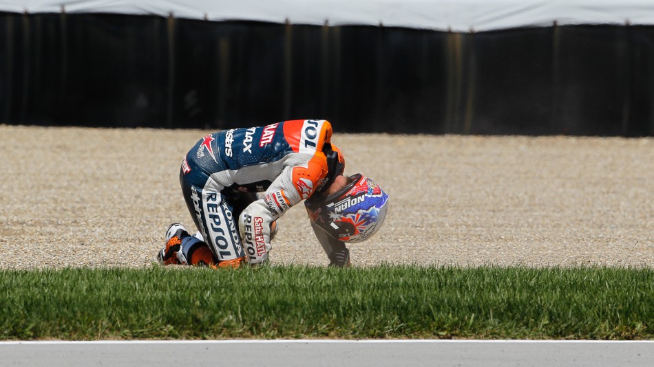 Casey Stoner, Repsol Honda Team, Indianapolis QP