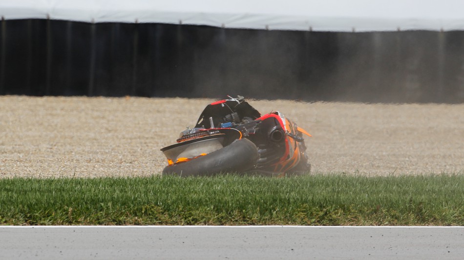 Casey Stoner, Repsol Honda Team, Indianapolis QP