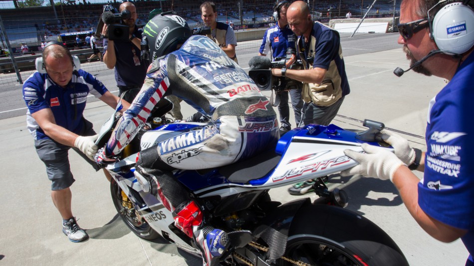 Ben Spies, Yamaha Factory Racing, Indianapolis QP
