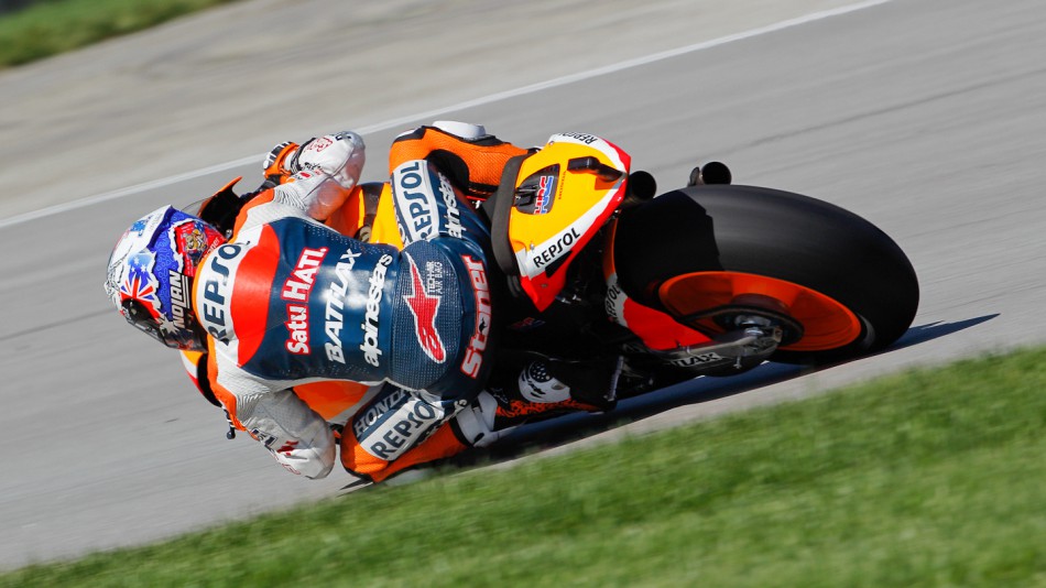 Casey Stoner, Repsol Honda Team, Indianapolis WUP