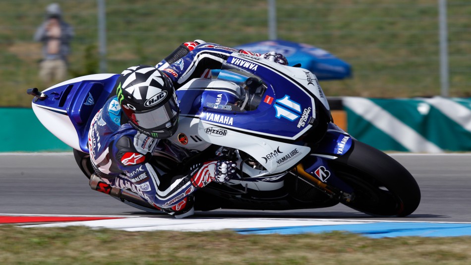 Ben Spies, Yamaha Factory Racing, Brno FP2