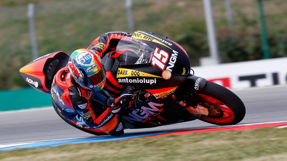 Alex de Angelis, NGM Mobile Forward Racing, Brno FP2