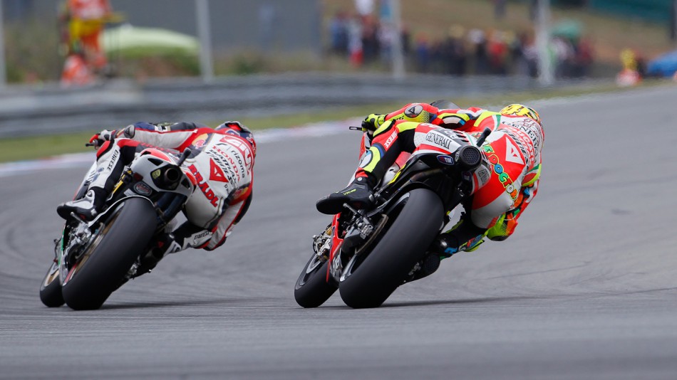 Stefan Bradl, Valentino Rossi, LCR Honda MotoGP, Ducati Team, Brno RAC