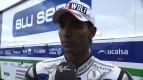 Hernandez tests new front forks