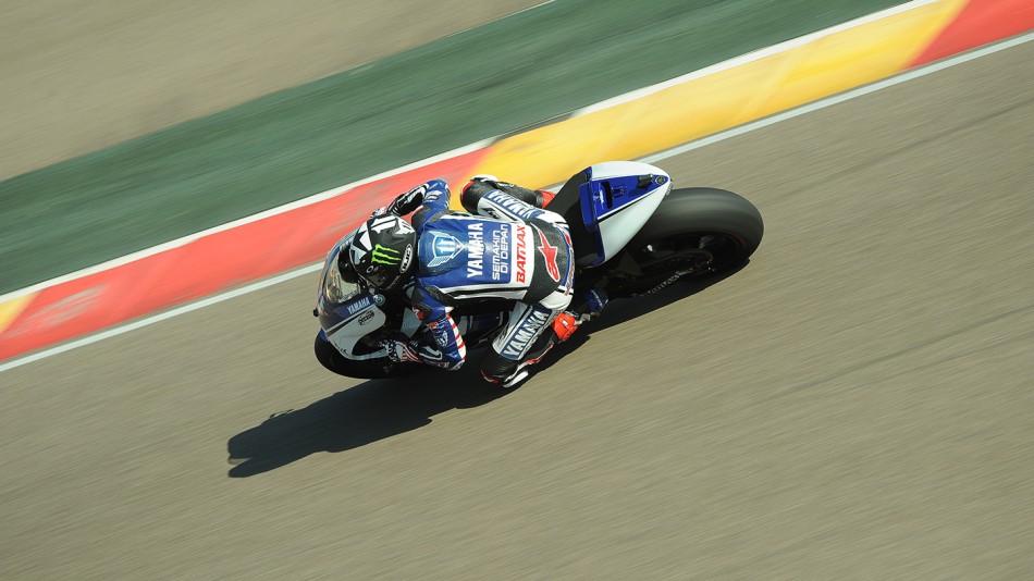 Ben Spies, Yamaha Factory Racing - Aragon MotoGP Test