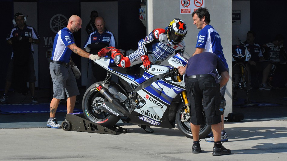 Jorge Lorenzo, Yamaha Factory Racing - Aragon MotoGP Test