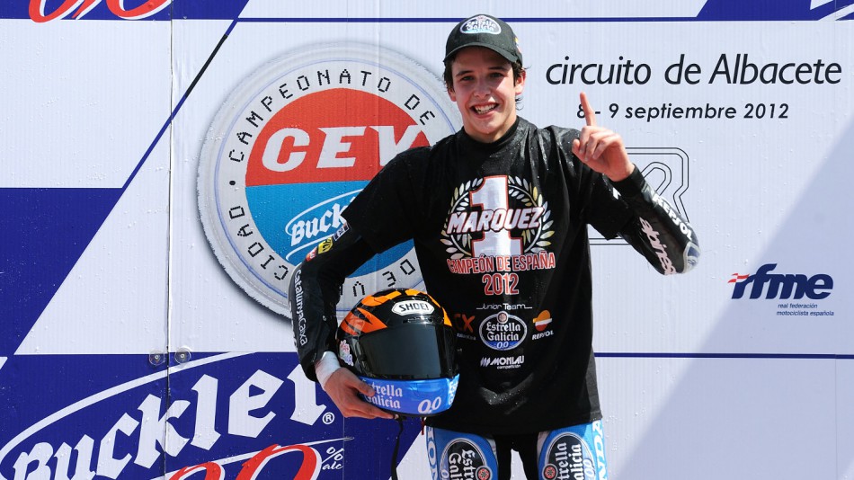 Alex Marquez, Monlau Competicion, Podium CEV Albacete2 2012