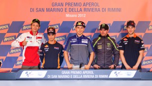 press conference misano