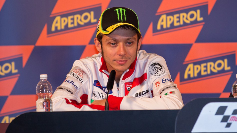 Valentino Rossi, Ducati Team, Misano Press Conference