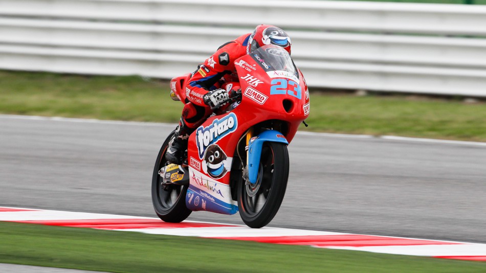 Alberto Moncayo, Andalucía JHK t-shirt Laglisse, Misano FP2
