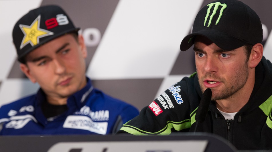 Cal Crutchlow, Monster Yamaha Tech 3, Gran Premio de Aragón Press Conference