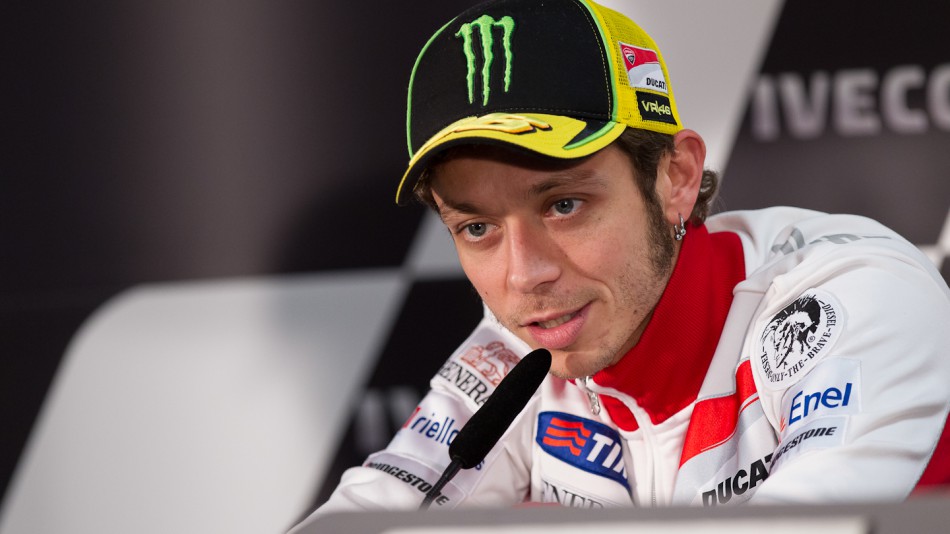 Valentino Rossi, Ducati Team, Gran Premio Iveco de Aragón Press Conference
