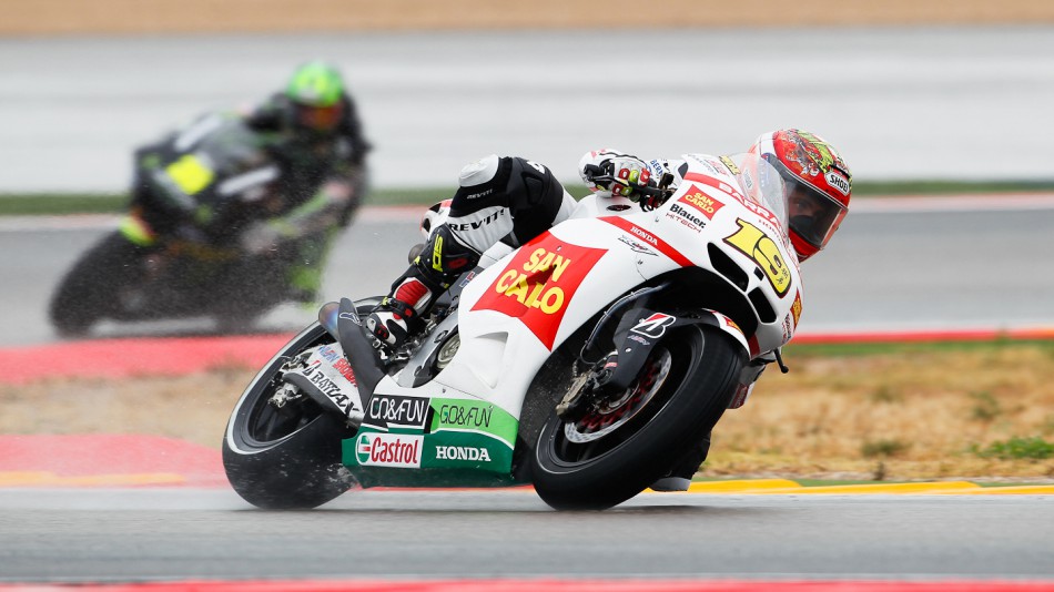 Alvaro Bautista, San Carlo Honda Greisni, Aragón FP2