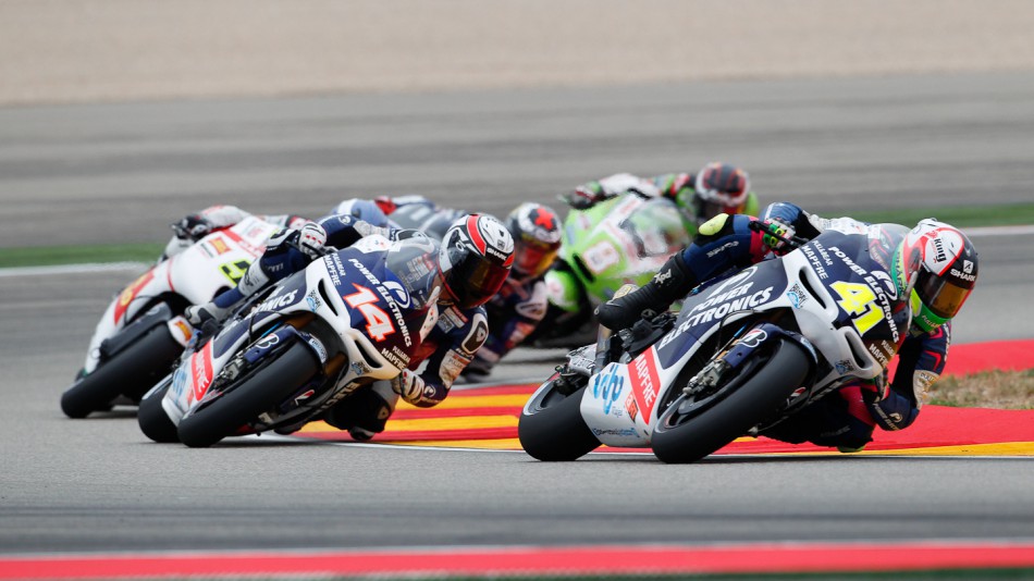 Aleix Espargaro, Randy de Puniet, Power Electronics Aspar, Aragón QP