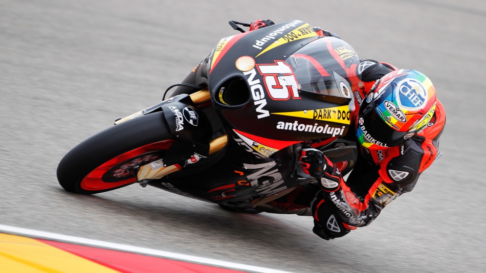Alex de Angelis, NGM Mobile Forward Racing, Aragón QP