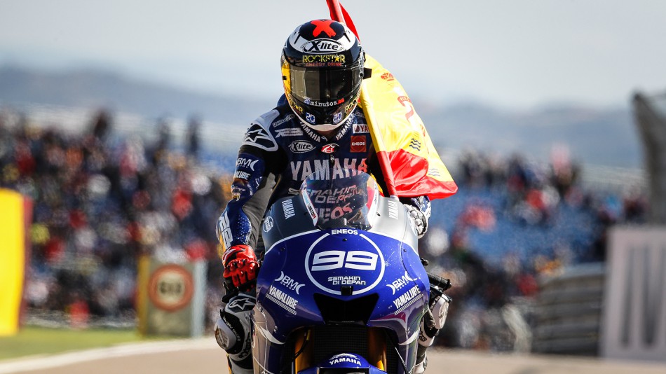 Jorge Lorenzo, Yamaha Factory Racing, Aragón RAC