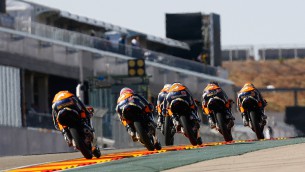 Red Bull MotoGP Rookies - Hanika wins season finale from Alt and Trautmann