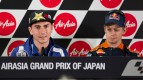 Lorenzo, Stoner, Yamaha Factory Racing, Repsol Honda MotoGP, Airasia Grand Prix of Japan Press Conference