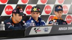 Pedrosa, Lorenzo, Repsol Honda team, Yamaha Factory Racing, Airasia Grand Prix of Japan Press Conference