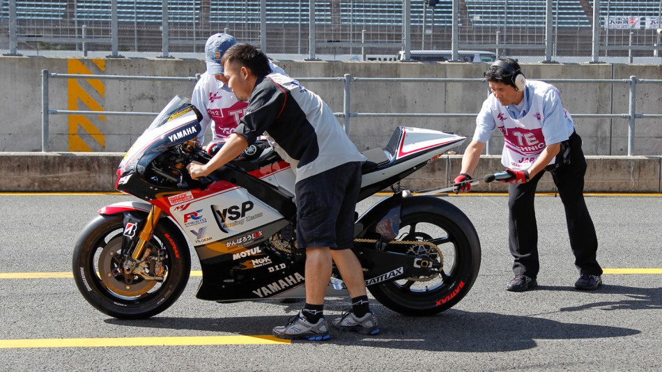 Katsuyuki Nakasuga bike, Yamaha YSP Racing Team