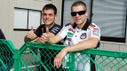 Sandro Cortese, Stefan Bradl - Twin Ring Motegi Paddock