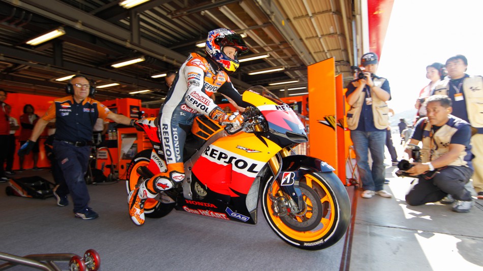 Casey Stoner, Repsol Honda Team, Motegi FP1